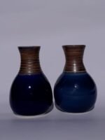 Blue vases