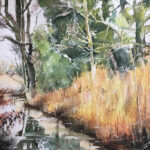 'Eastbridge Walk', Watercolour