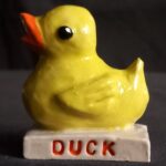 Duck on a plinth