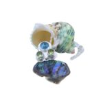 Paua shell pendant